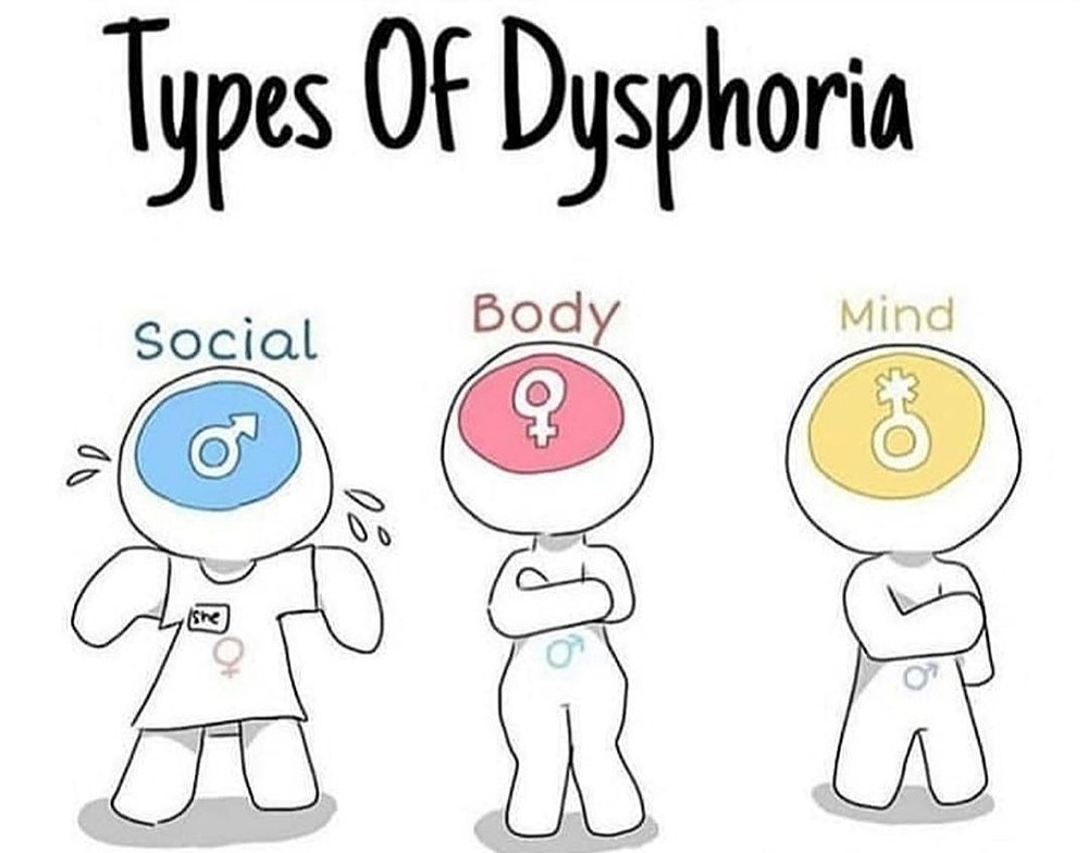 Types of dysphoria