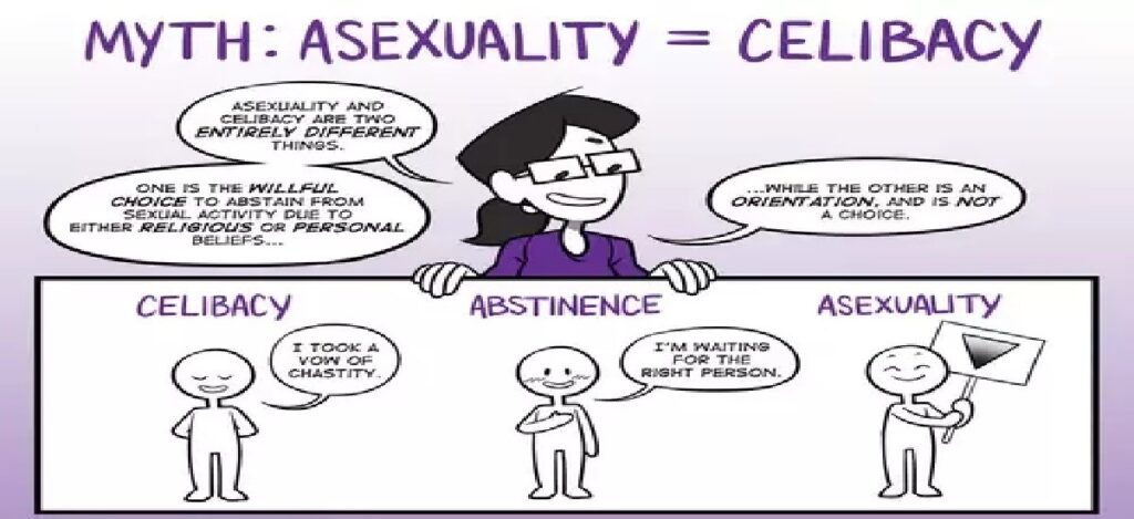 asexuality, myth, asexual men, celibacy